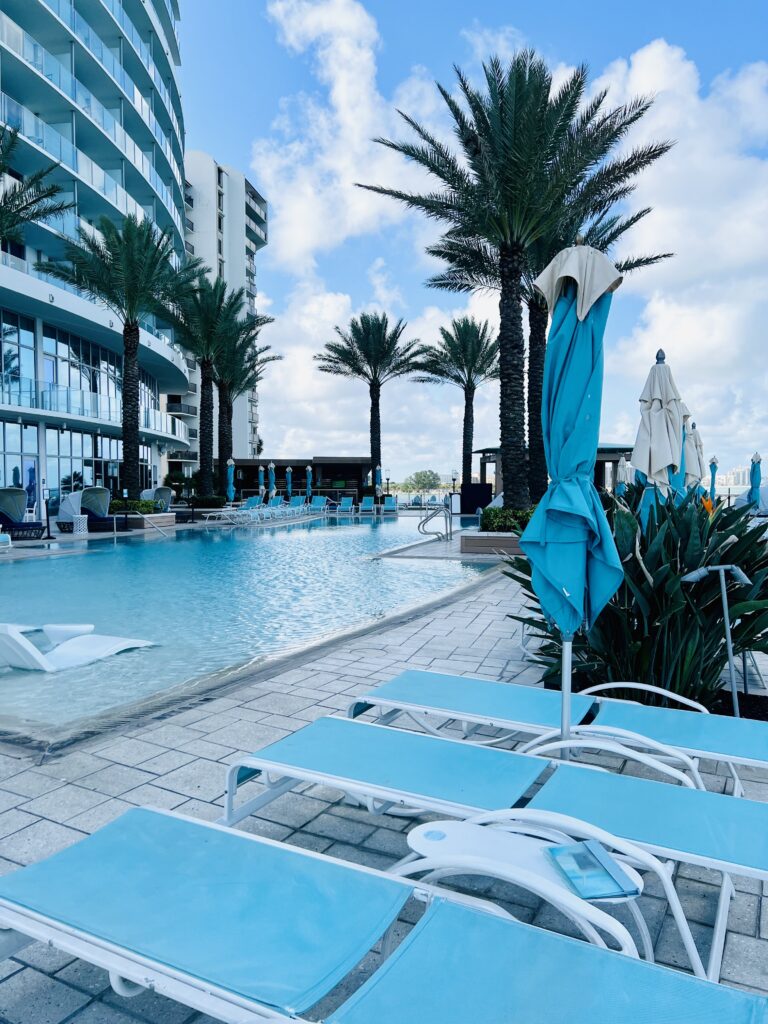 Poolside at Opal Sands Resort